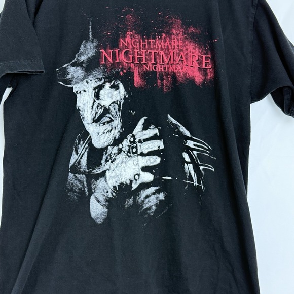 Vintage Nightmare On Elm Street Freddy Krueger t-shirt Horror Small B&C Tag - Picture 2 of 6